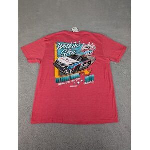 Watkins Glen Shirt Mens XL Red NASCAR Go Bowling 2022 International Race Car Tee